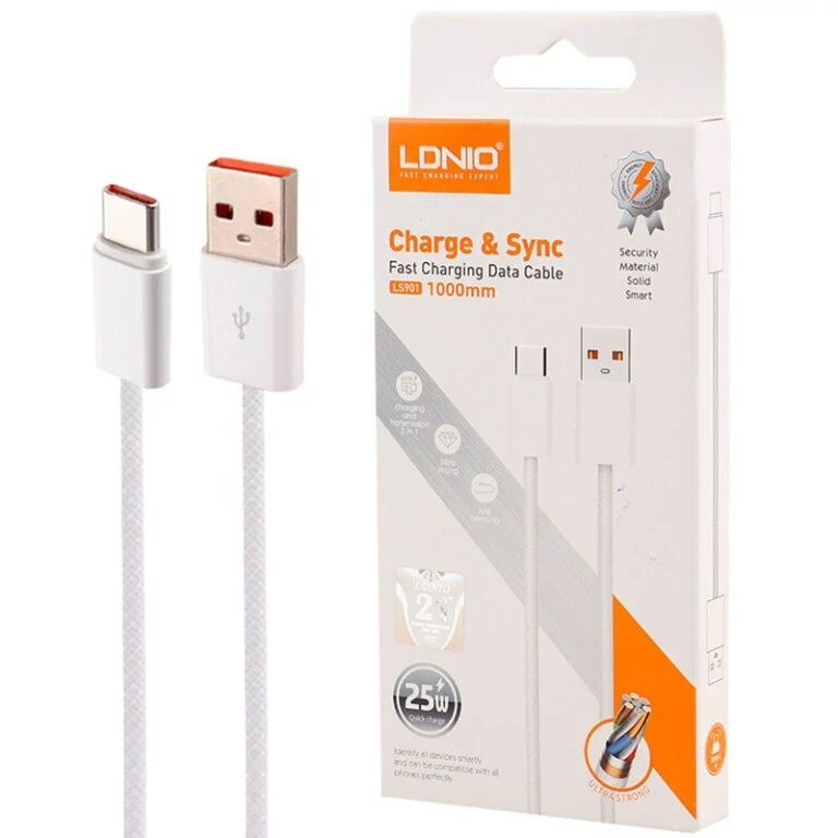 کابل شارژ LDNIO مدل LS901 تایپ C