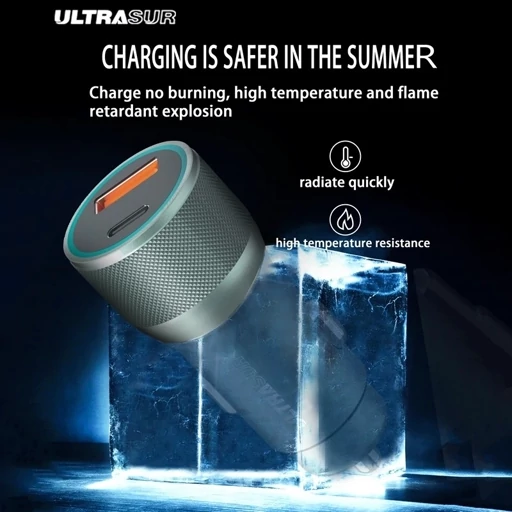 شارژر فندکی 48 وات اولتراسور مدل U-B1 - Image 5