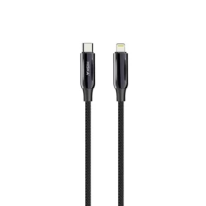 کابل تبدیل USB-C به لایتنینگ HISKA LX-16CL طول ۱٫۸ متر