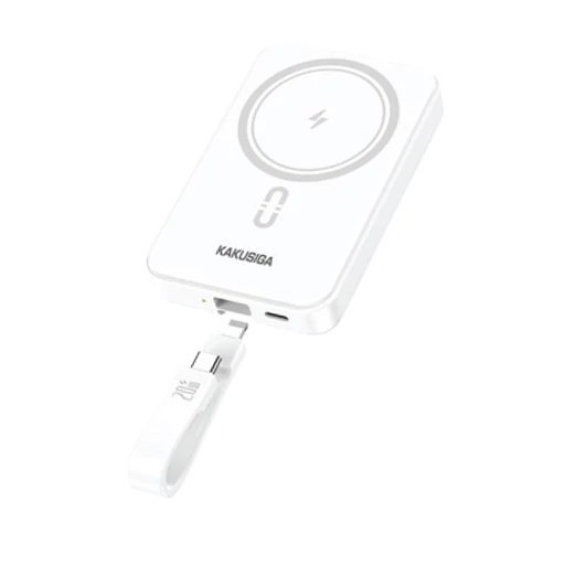 پاوربانک مغناطیسی کاکوسیگا مدل KSC-1092 ظرفیت 10000 میلیآمپر ساعت