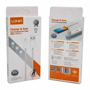 کابل یو اس بی به لایتنینگ الدینو مدل LDNIO USB to Lightning LS-901